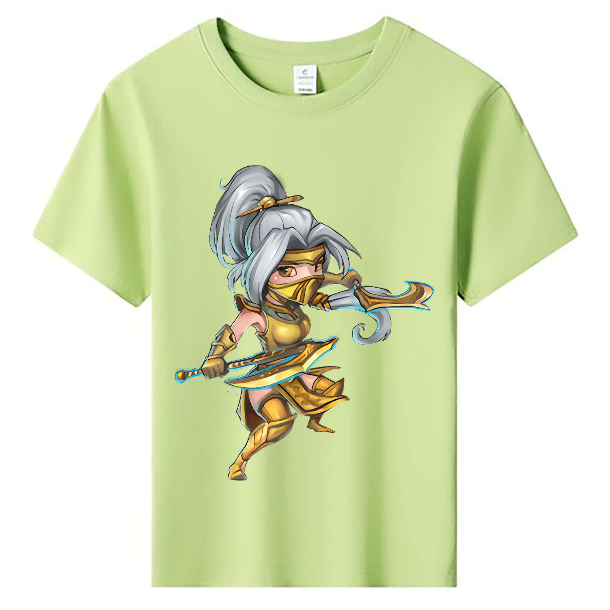 （画像用） リーグ・オブ・レジェンド League of Legends LOL 綿100％キッズTシャツ（フロントプリント）